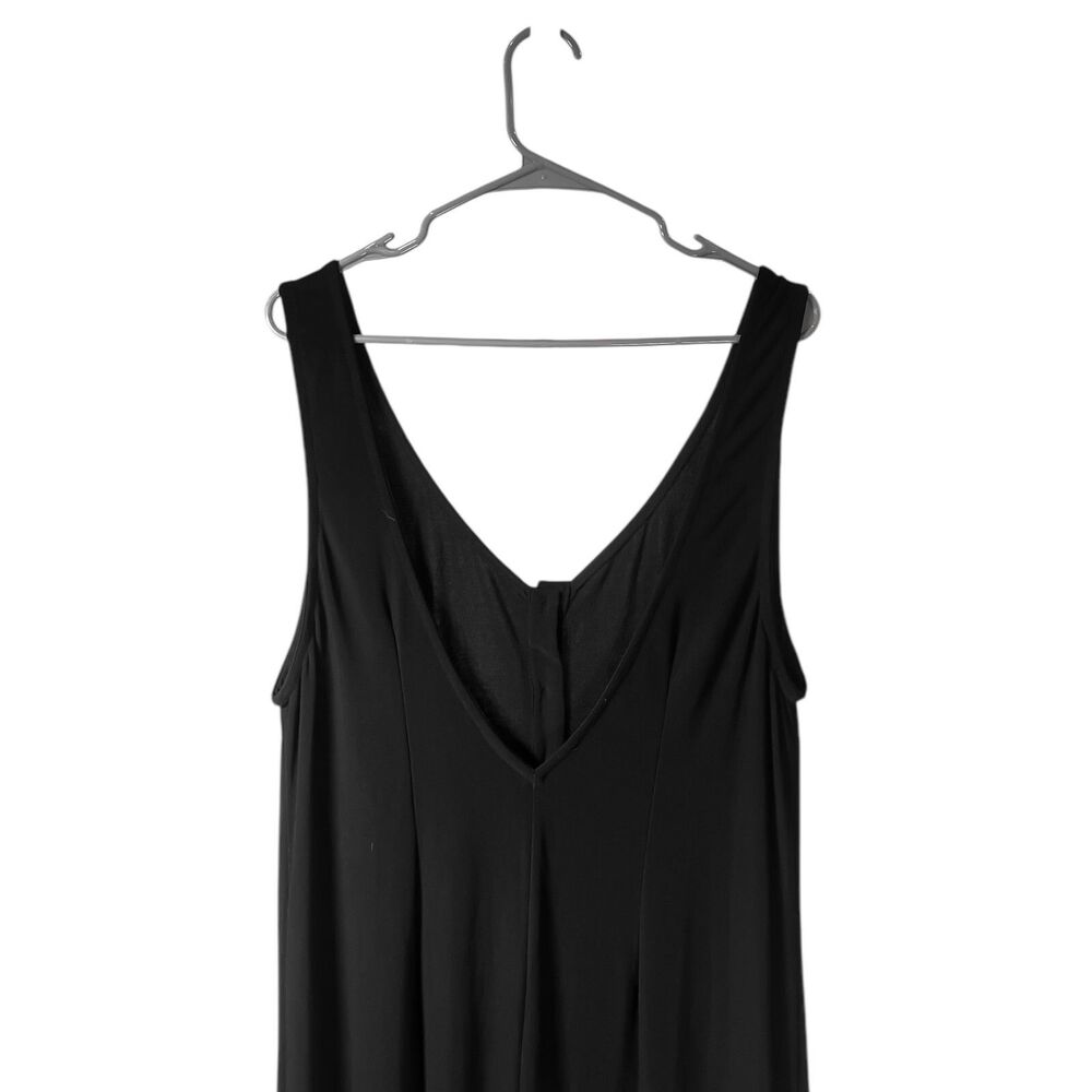 Show Me Your Mumu Womens Goulding Jumpsuit Black Wide Leg Stretch Jumper Size XL - Picture 7 of 8